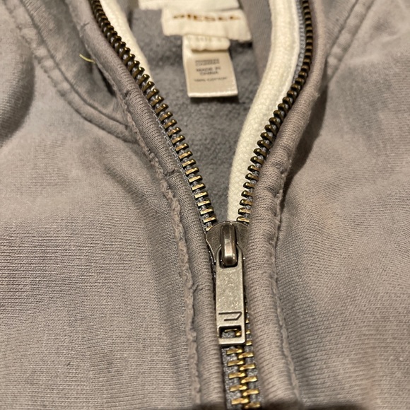 Diesel Mens Daytona Zip Sweater Small Rare! - Picture 5 of 8